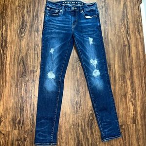 American Eagle jeans they are in good condition.